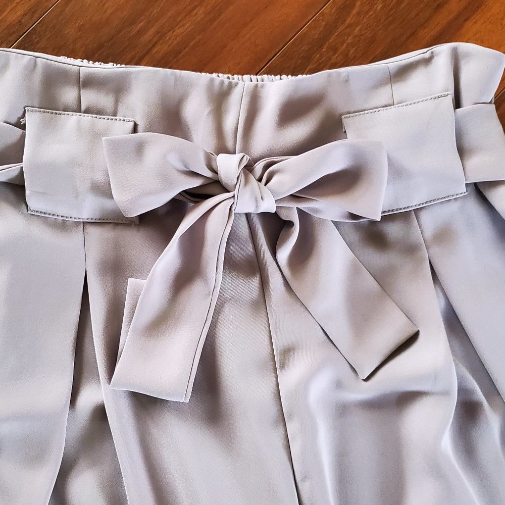 Flowy lilac wide leg palazzo pants size 8